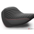 LUIMOTO (Classic) Rider Seat Cover for the HARLEY DAVIDSON STREET BOB (2018+)